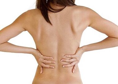 osteokondrozlu lomber omurgada ağrı
