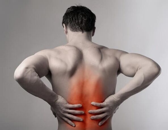 Spinal osteokondroz nedeniyle sırt ağrısı